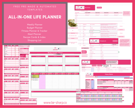 career, business, finance, planner, freebie, schedule, plan, success, be sharp, design a life that you love